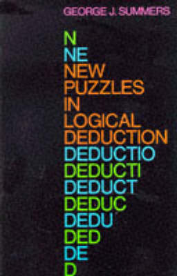 Cover of New Puzzles in Logical Deduction
