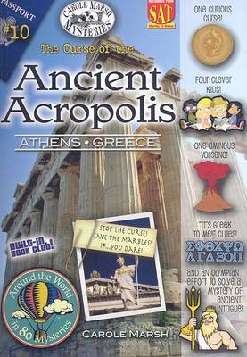 Book cover for The Curse of the Acropolis