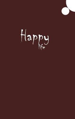 Book cover for Happy Life Journal (Coffee)