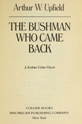 Cover of The Bushman Who Came Back