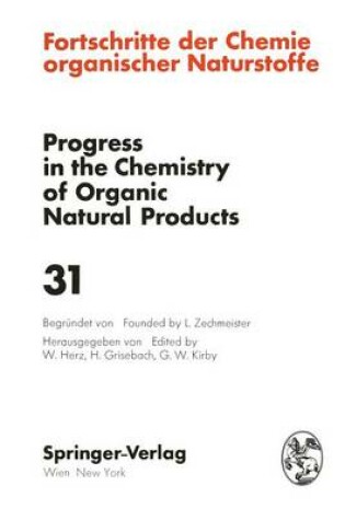 Cover of Fortschritte der Chemie Organischer Naturstoffe / Progress in the Chemistry of Organic Natural Products