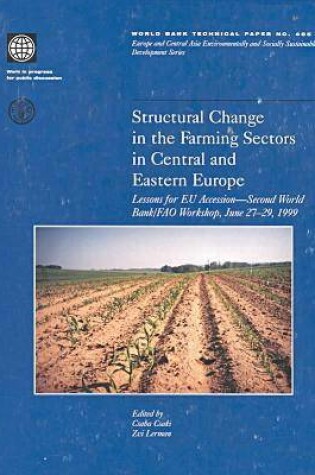 Cover of Structural Change in the Farming Sectors in Central and Eastern Europe