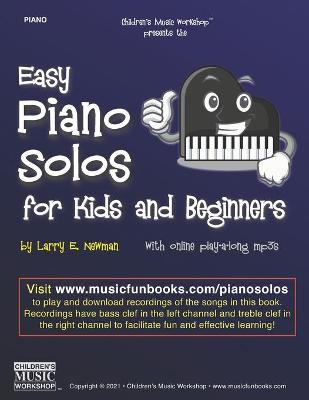Book cover for Easy Piano Solos for Kids and Beginners