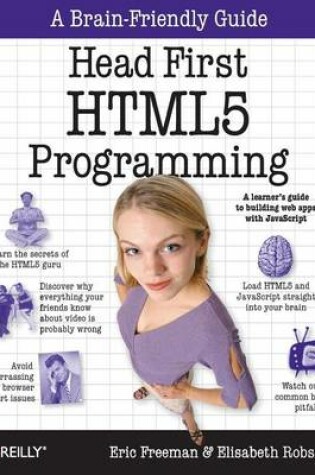 Cover of Head First Html5 Programming