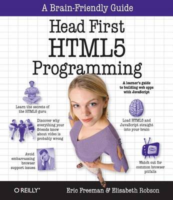 Book cover for Head First Html5 Programming