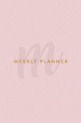 Cover of M Weekly Planner