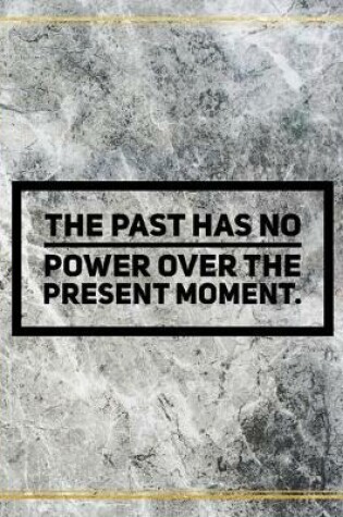 Cover of The past has no power over the present moment.