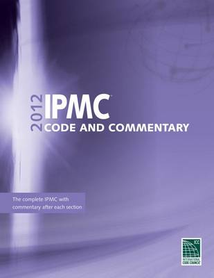 Book cover for 2012 International Property Maintenance Code Commentary