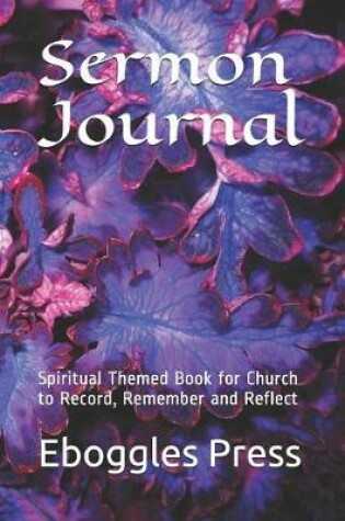 Cover of Sermon Journal