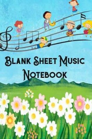 Cover of Blank Sheet Music Notebook