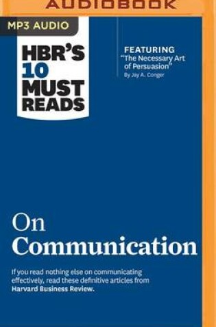 Cover of Hbr's 10 Must Reads on Communication