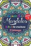 Book cover for Wonderful Mandalas 1 - Malbuch fur Erwachsene
