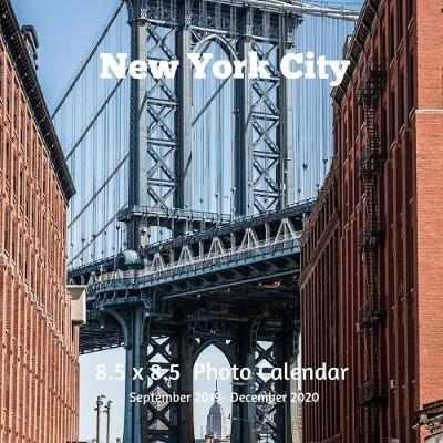 Book cover for New York City 8.5 X 8.5 Calendar September 2019 -December 2020