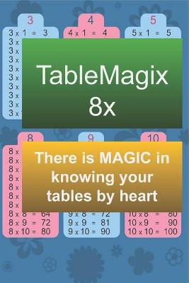 Book cover for TableMagix 8x - There is MAGIC in Knowing Your Tables by Heart