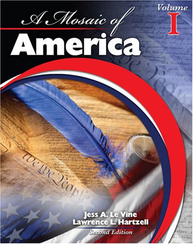 Book cover for A Mosaic of America Volume 1