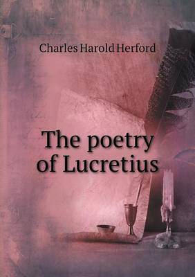 Book cover for The poetry of Lucretius