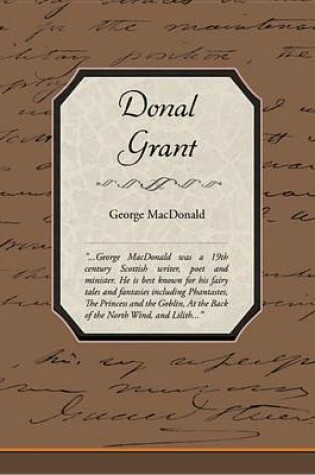 Cover of Donal Grant (eBook)