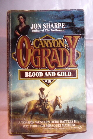 Book cover for Sharpe Jon : Canyon O'Grady 16: Blood and Cold