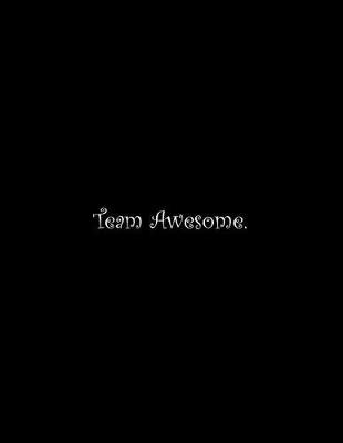 Book cover for Team Awesome