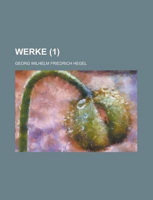 Book cover for Werke (1 )