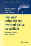 Book cover for Nonlinear Inclusions and Hemivariational Inequalities