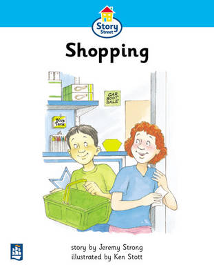 Cover of Story Street Beginner Stage Step 2: Shopping Big Book Large Format Book