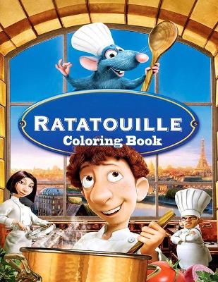 Book cover for Ratatouille Coloring Book