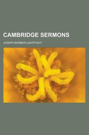 Cover of Cambridge Sermons