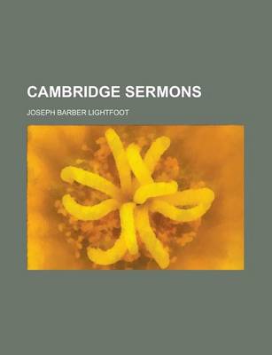 Book cover for Cambridge Sermons