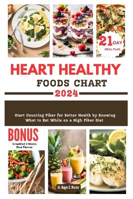 Book cover for Heart Healthy Foods Chart