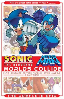 Book cover for Sonic / Mega Man: Worlds Collide