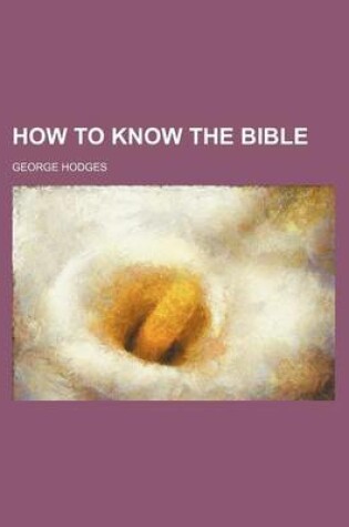Cover of How to Know the Bible