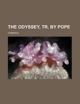 Book cover for The Odyssey, Tr. by Pope