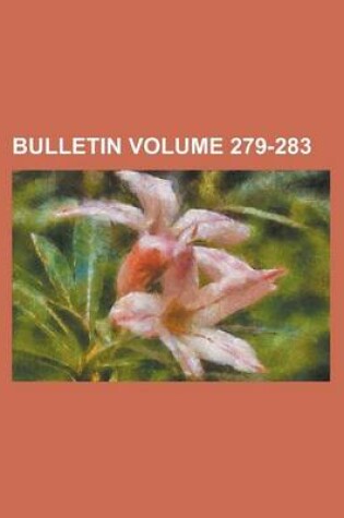 Cover of Bulletin Volume 279-283