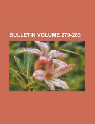 Book cover for Bulletin Volume 279-283