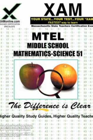 Cover of MTEL Middle School Mathematics/Science 51