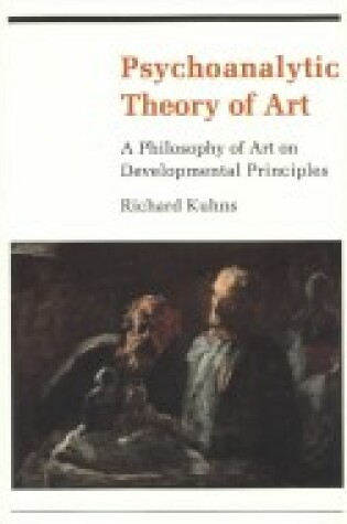 Cover of Psychoanalytic Theory of Art