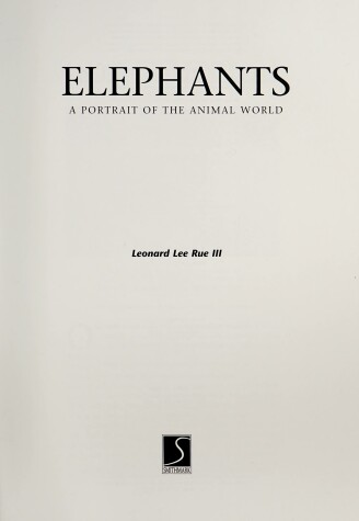 Book cover for Elephants