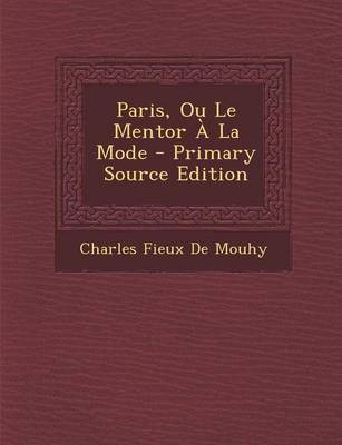 Book cover for Paris, Ou Le Mentor a la Mode