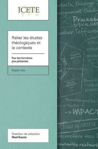 Cover of Relier les etudes theologiques et le contexte