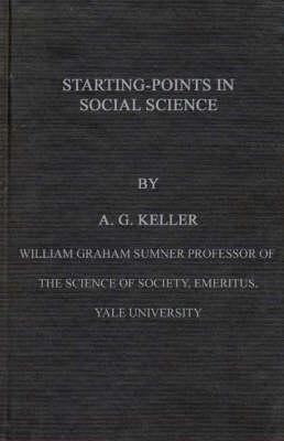 Book cover for Starting-Points in Social Science.