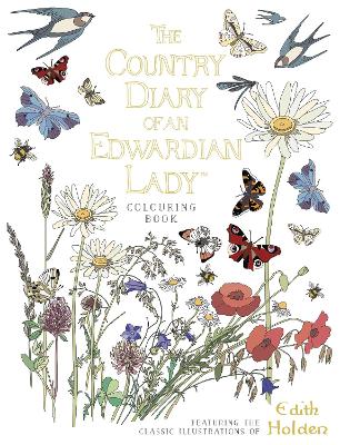 Cover of The Country Diary of an Edwardian Lady Colouring Book