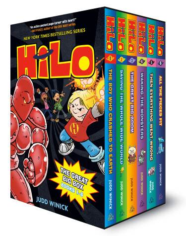 Cover of Hilo: The Great Big Box