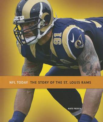 Book cover for The Story of the St. Louis Rams