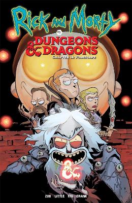 Book cover for Rick and Morty vs Dungeons and Dragons: Painscape