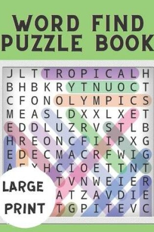 Cover of Word Find Puzzle Book