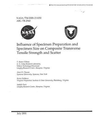 Book cover for Influence of Specimen Preparation and Specimen Size on Composite Transverse Tensile Strength and Scatter