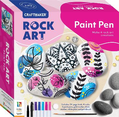 Book cover for Craft Maker Paint Pen Rock Art Kit