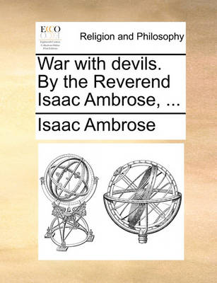 Book cover for War with Devils. by the Reverend Isaac Ambrose, ...