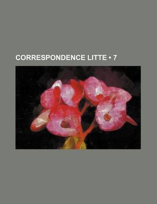 Book cover for Correspondence Litte (7)